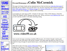 Tablet Screenshot of colin99.co.uk